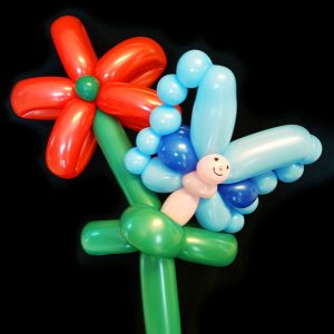 butterfly flower balloon twist