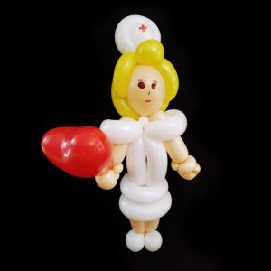 get well soon balloon character