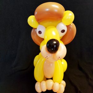 lion balloon animal