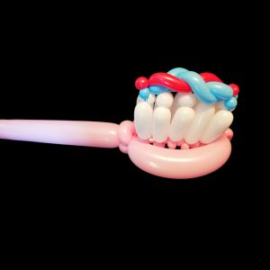 toothbrush balloon twist